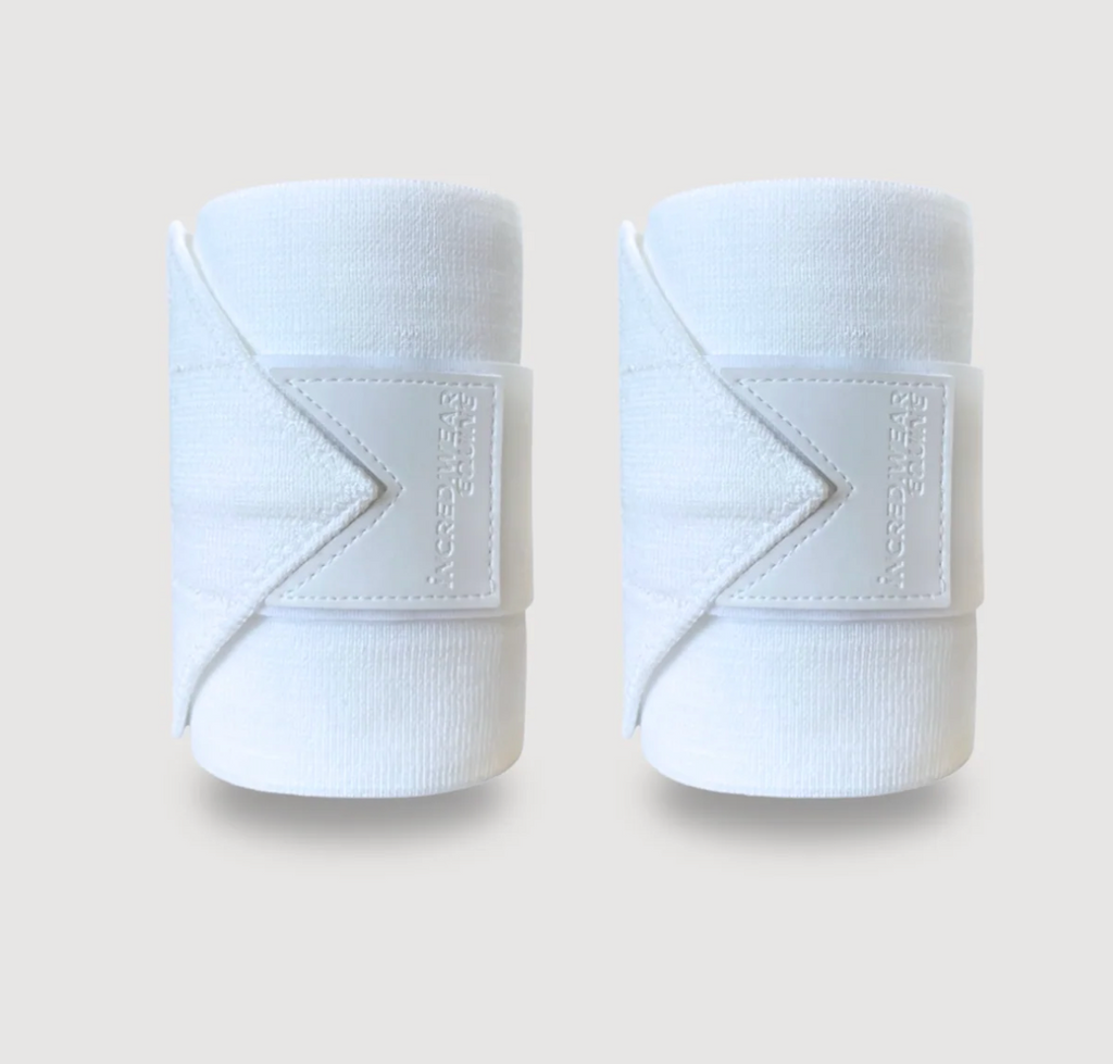 Incrediwear Equine Circulation Bandages (White)