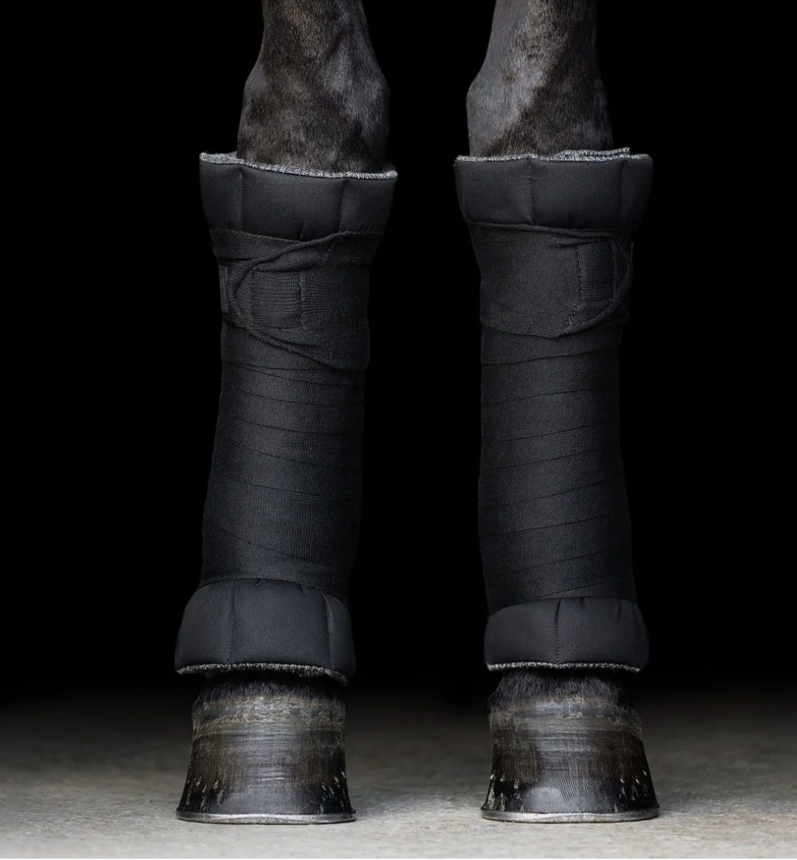 Incrediwear Equine Standing Circulation Wraps (Black)
