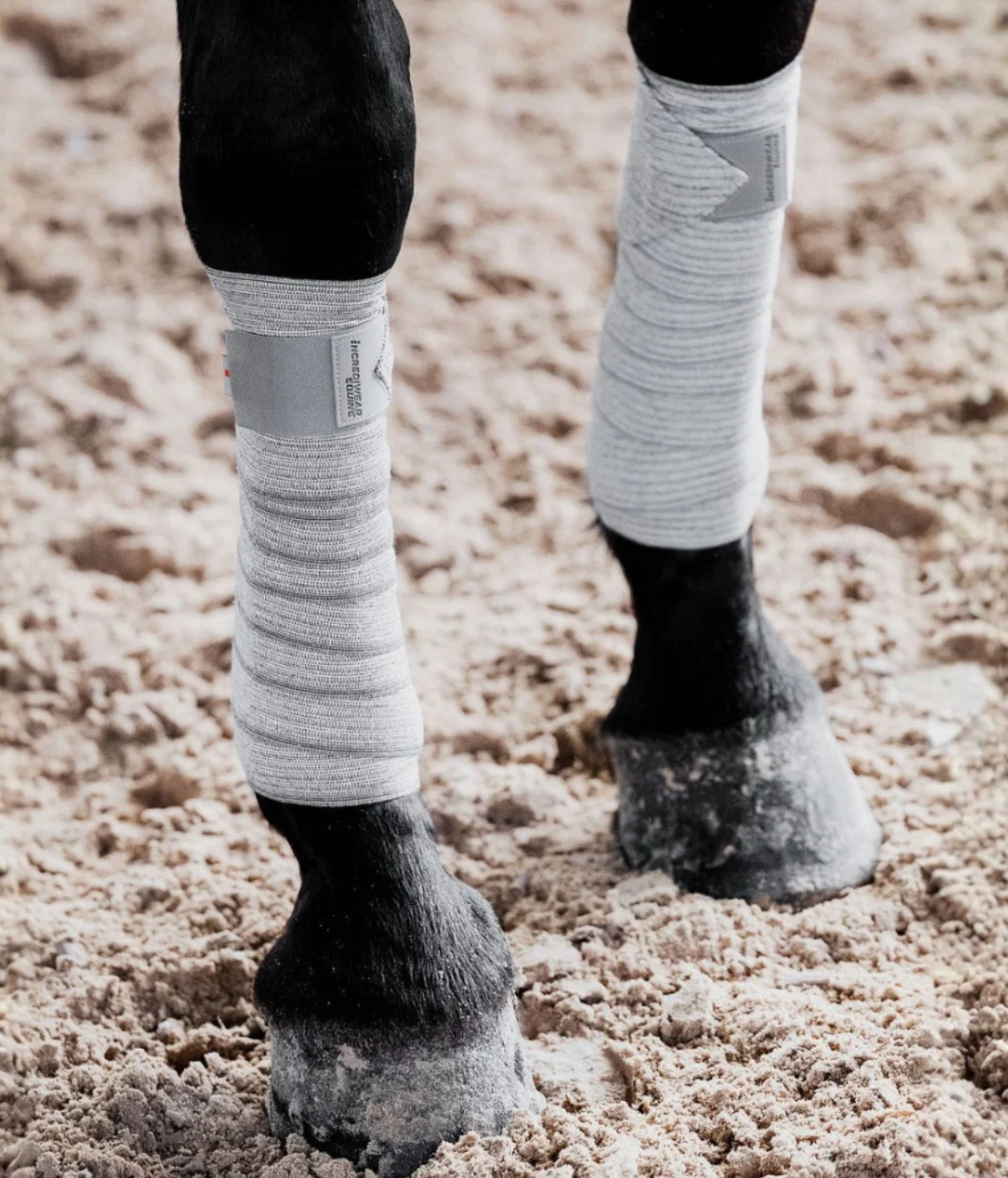 Incrediwear Equine Circulation Bandages (Grey)