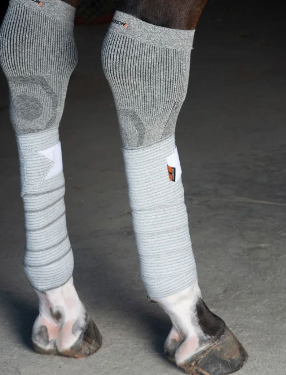 Incrediwear Equine Circulation Bandages (Grey)