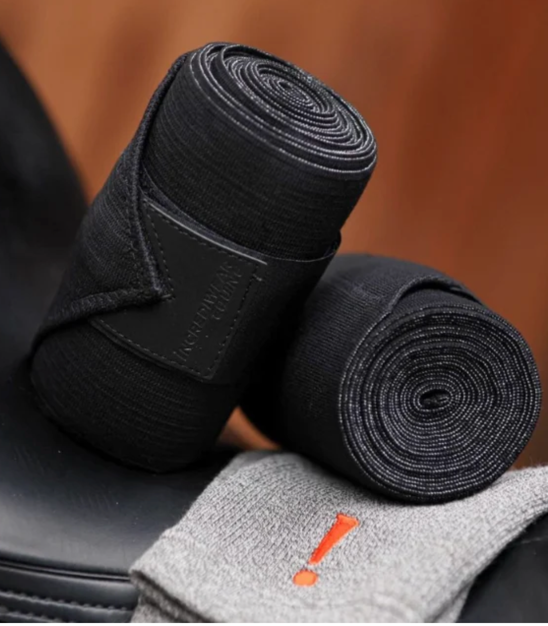 Incrediwear Equine Circulation Bandages (Black)
